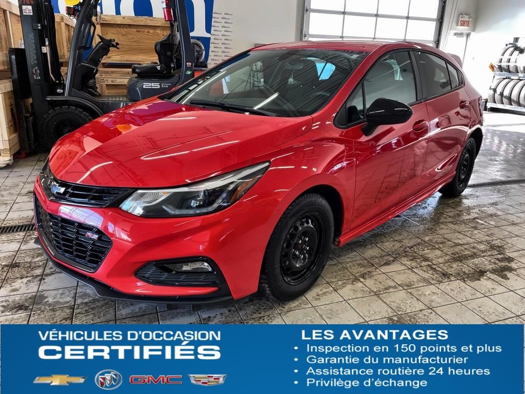 2018 Chevrolet Cruze Hatchback LT*rs pack*comme neuf*certifié*1pro