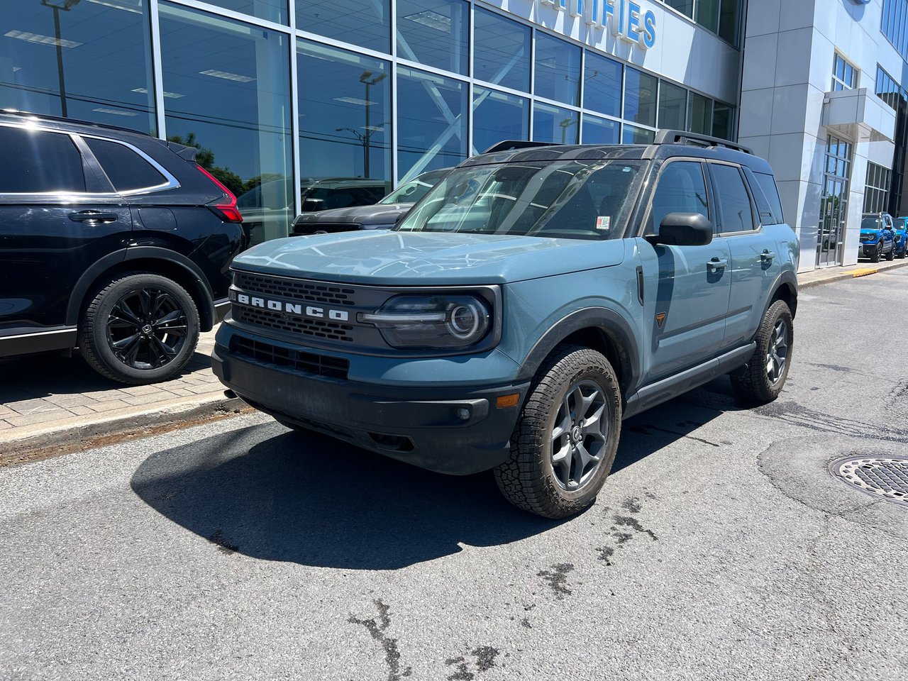 Gray 2023 Ford Bronco Sport Badlands AWD SUV / Crossover All-Wheel Drive Automatic