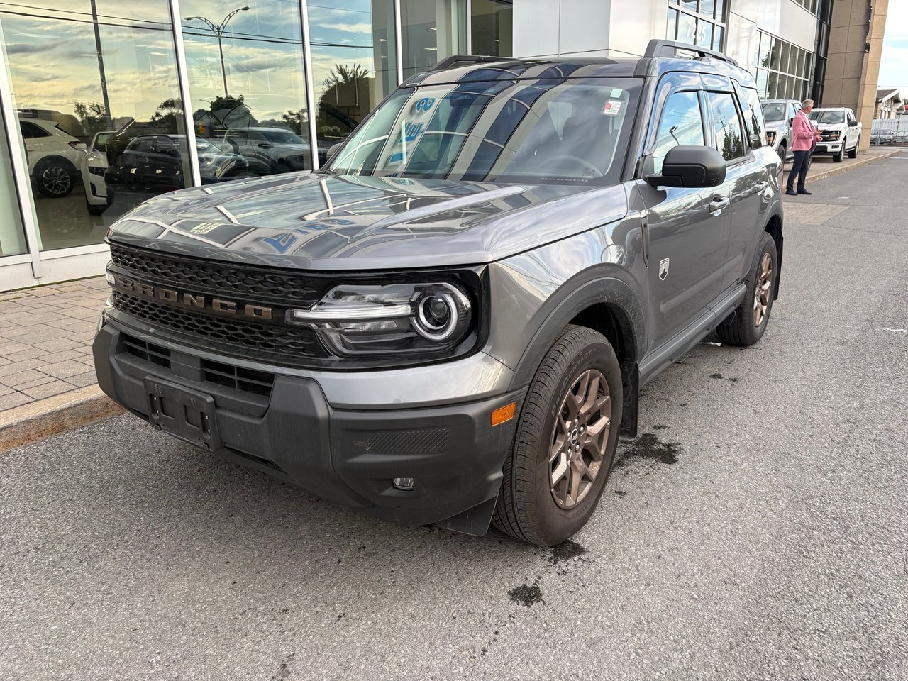 Gray (Carbonized Grey Metallic) 2026 Ford Bronco Sport SUV / Crossover All-Wheel Drive Automatic