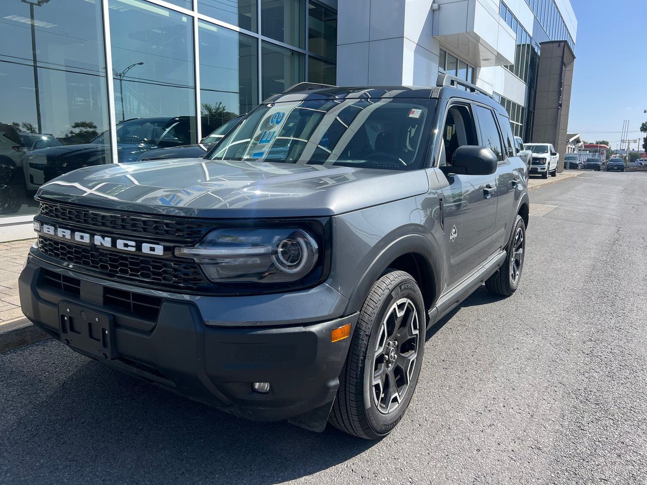 Gray (Carbonized Grey Metallic) 2026 Ford Bronco Sport SUV / Crossover All-Wheel Drive Automatic