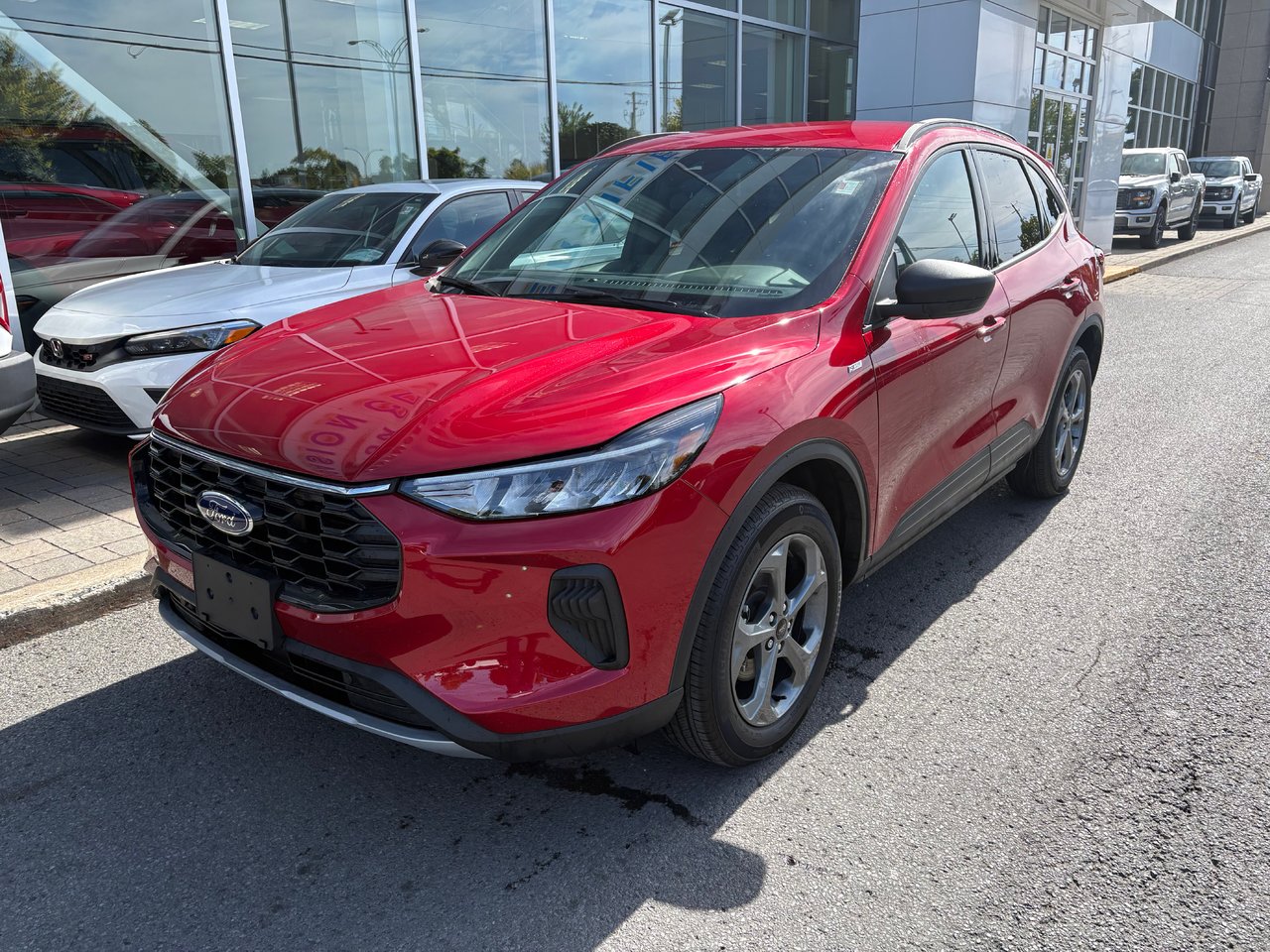 Rapid Red Metallic Tinted Clearcoat 2025 Ford Escape SUV / Crossover All-Wheel Drive 