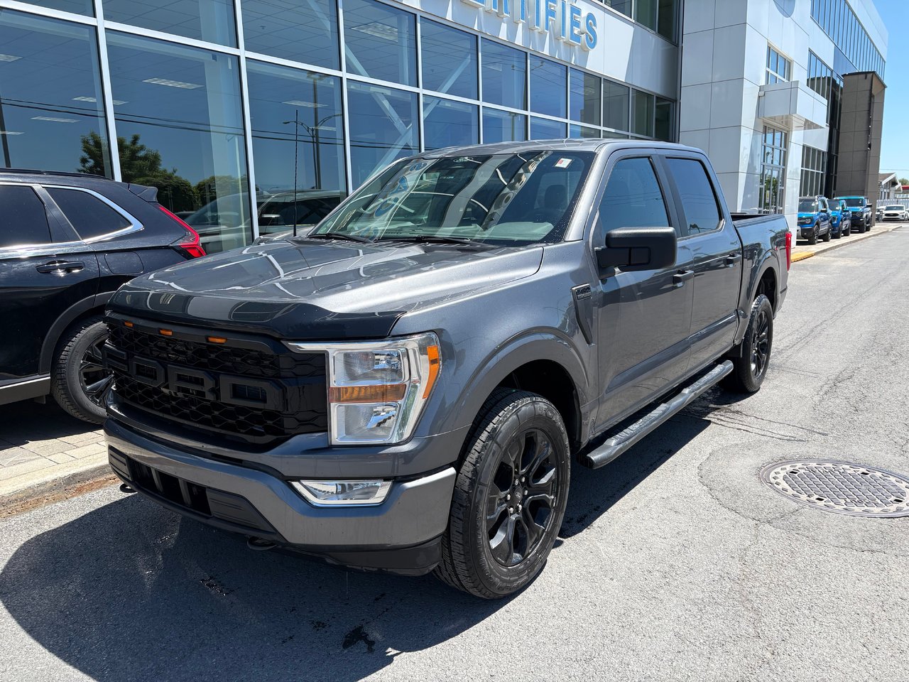 Gray 2022 Ford F-150 Pickup Truck Automatic