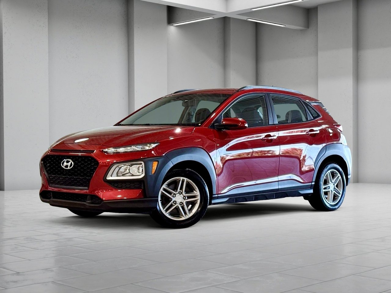Red 2020 Hyundai Kona SUV / Crossover Continuously Variable Transmission