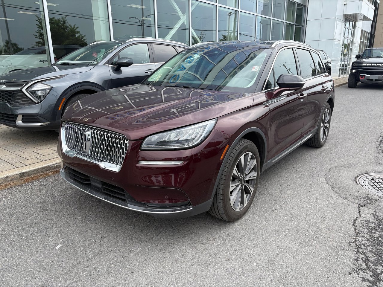 Red 2021 Lincoln Corsair SUV / Crossover All-Wheel Drive Automatic