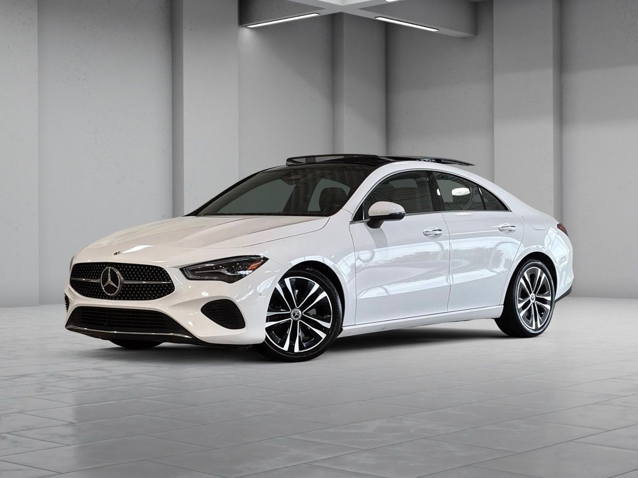 White 2026 Mercedes-Benz CLA Coupe All-Wheel Drive Automatic