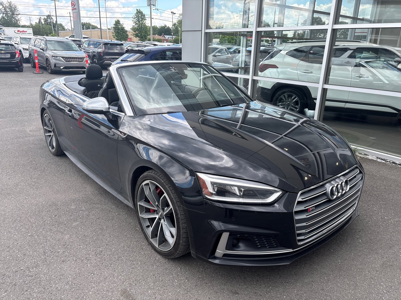 Black 2018 Audi S5 Convertible Automatic