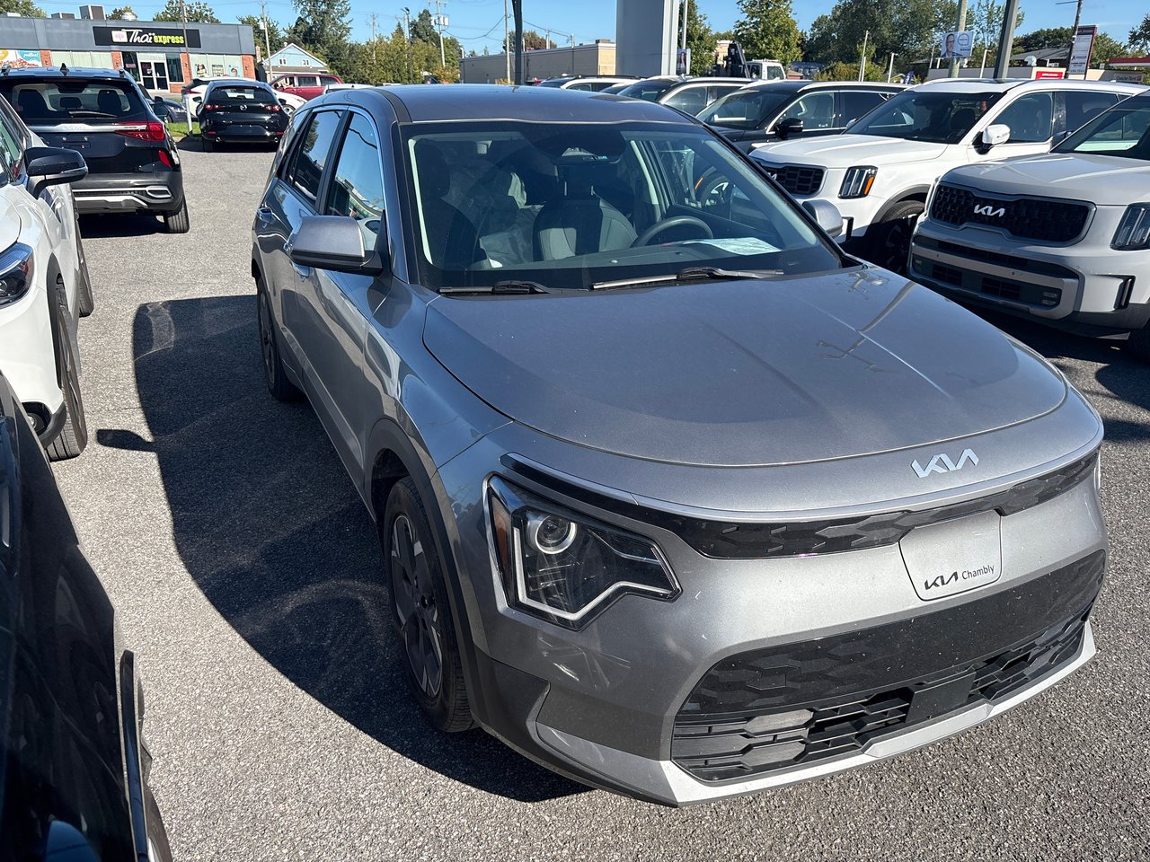 Black (Charcoal) 2024 Kia Niro EV SUV / Crossover Front-Wheel Drive Automatic