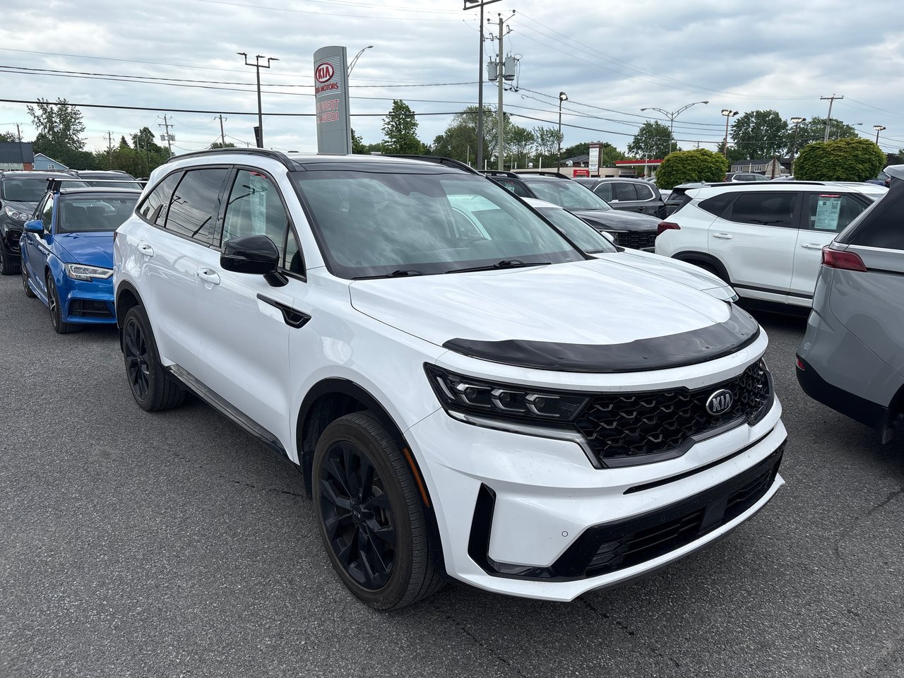 White 2021 Kia Sorento EX AWD SUV / Crossover All-Wheel Drive Automatic