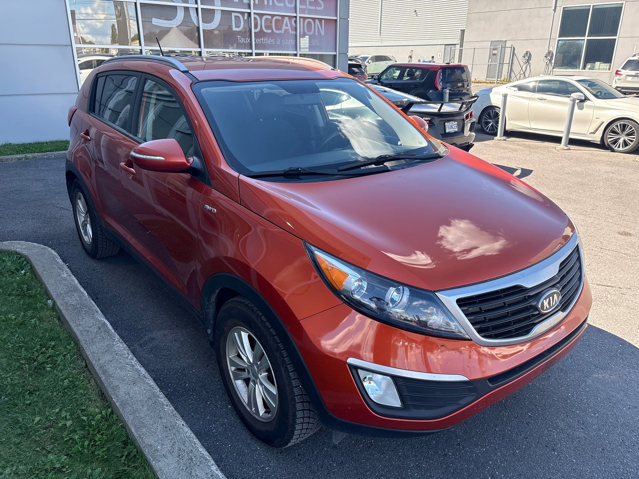 Orange 2012 Kia Sportage SUV / Crossover All-Wheel Drive Automatic