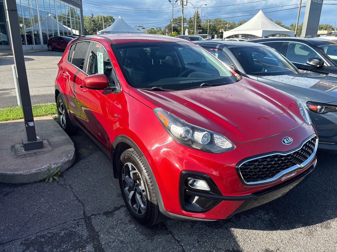 Red 2020 Kia Sportage SUV / Crossover All-Wheel Drive Automatic