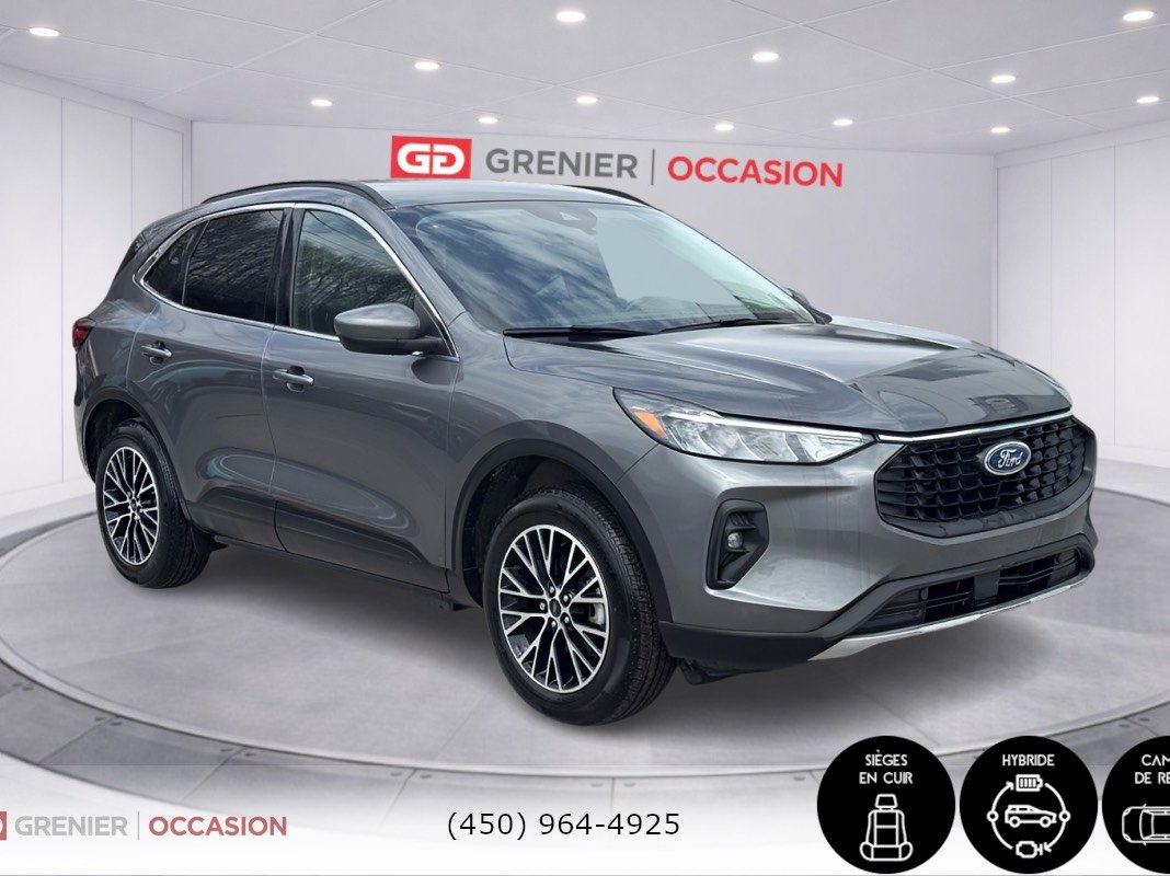 Gray 2025 Ford Escape Hybrid Plug-in SUV / Crossover Front-Wheel Drive Automatic