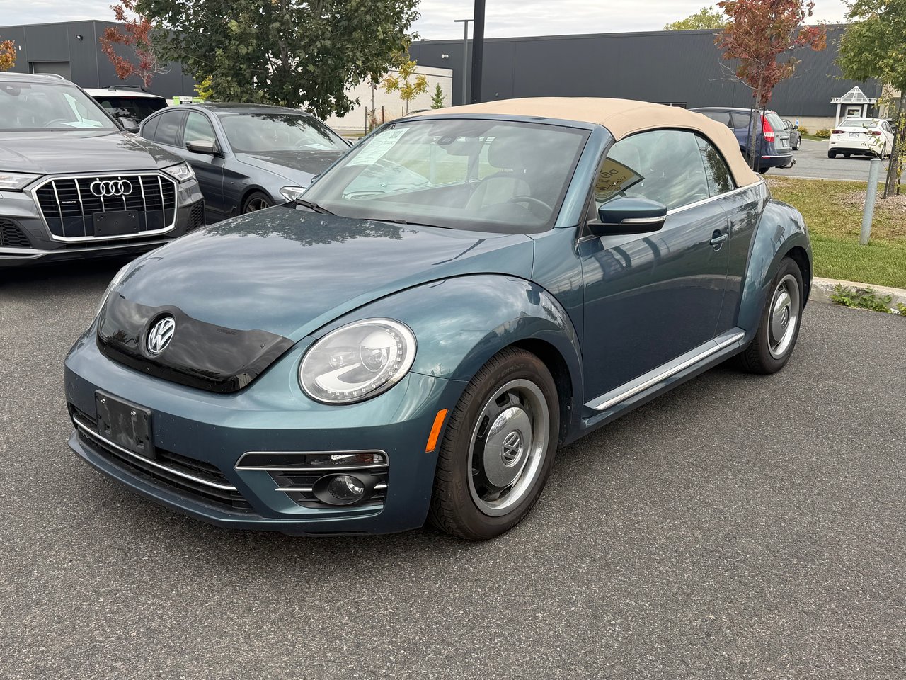 Deep Sea Teal w/Beige Roof 2018 Volkswagen Beetle Convertible Front-Wheel Drive Automatic
