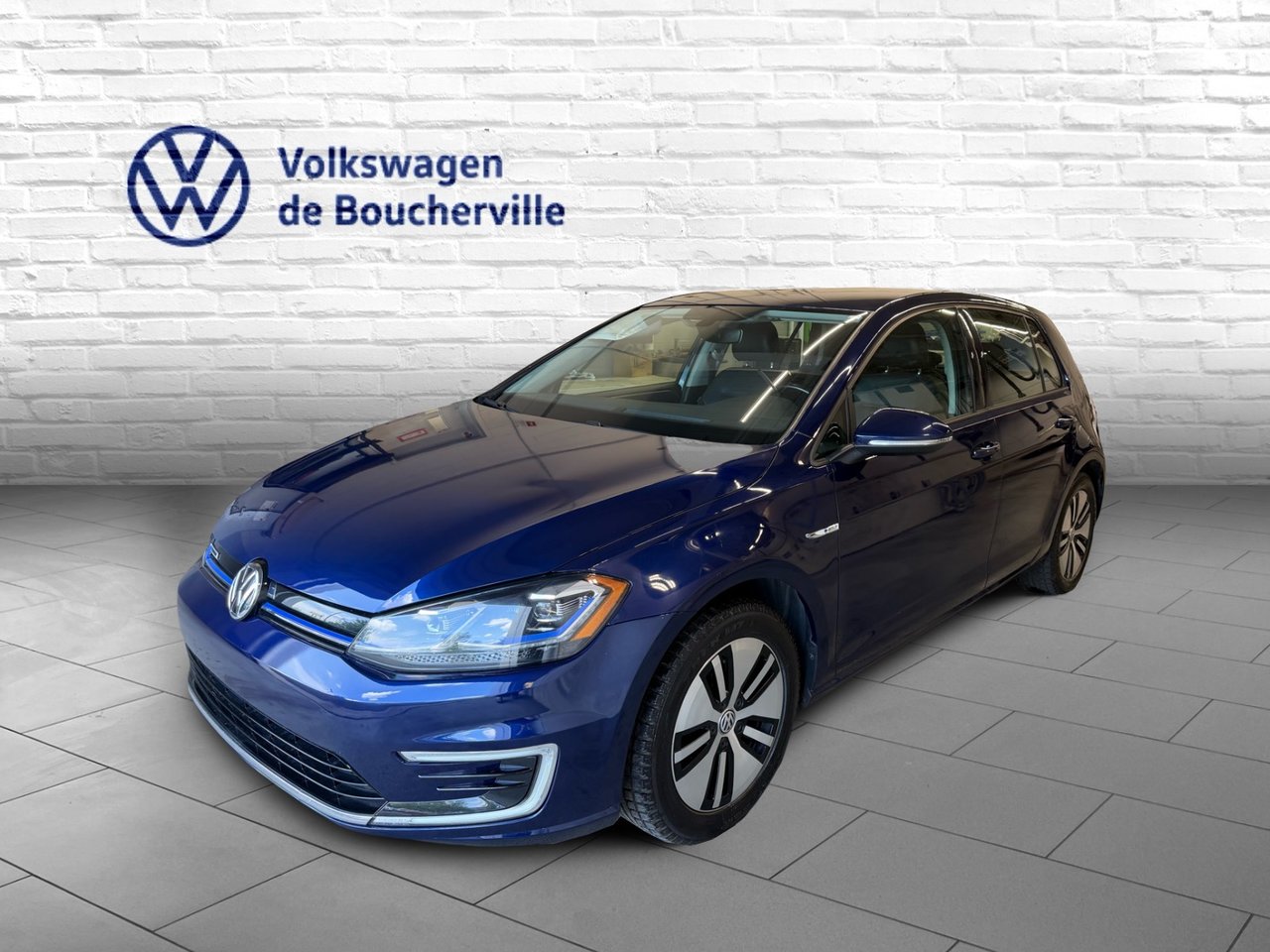 Atlantic Blue Metallic 2020 Volkswagen e-Golf Hatchback Automatic