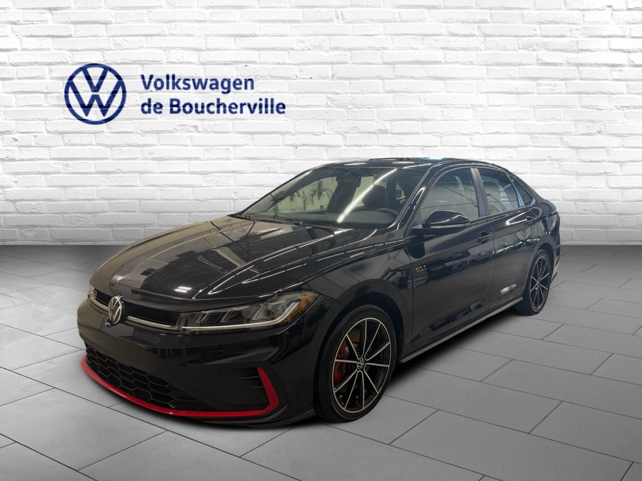 Deep Black Pearl 2025 Volkswagen Jetta GLI Autobahn FWD Sedan Front-Wheel Drive Automatic
