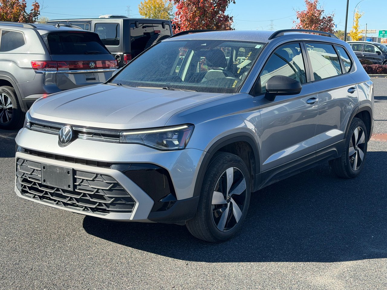Pyrite Silver Metallic 2025 Volkswagen Taos SUV / Crossover Automatic