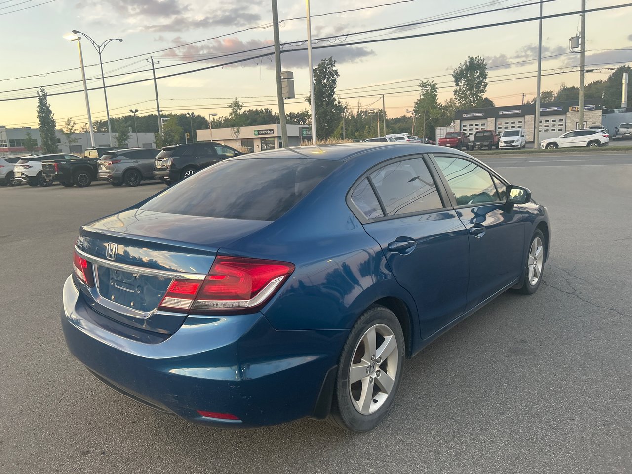 Honda Civic Sedan LX 2015-4