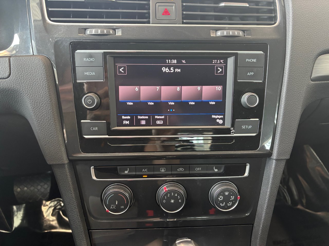 Volkswagen Golf Comfortline DRIVER ASSIST PKG BLUETOOTH 2019 JAMAIS ACCIDENTÉ