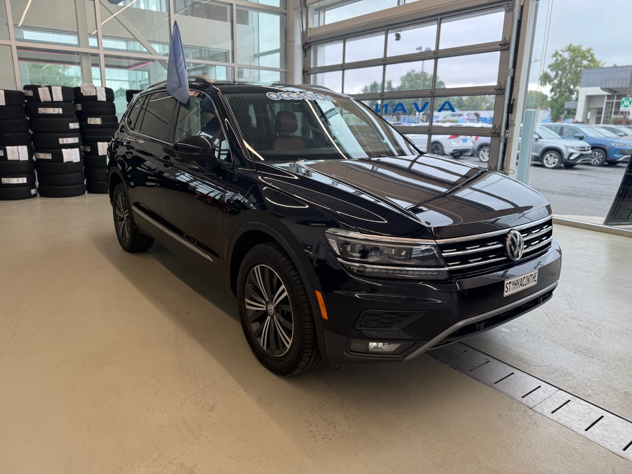 Volkswagen Tiguan Highline CUIR TOIT PANO NAVIGATION 2018 JAMAIS ACCIDENTÉ