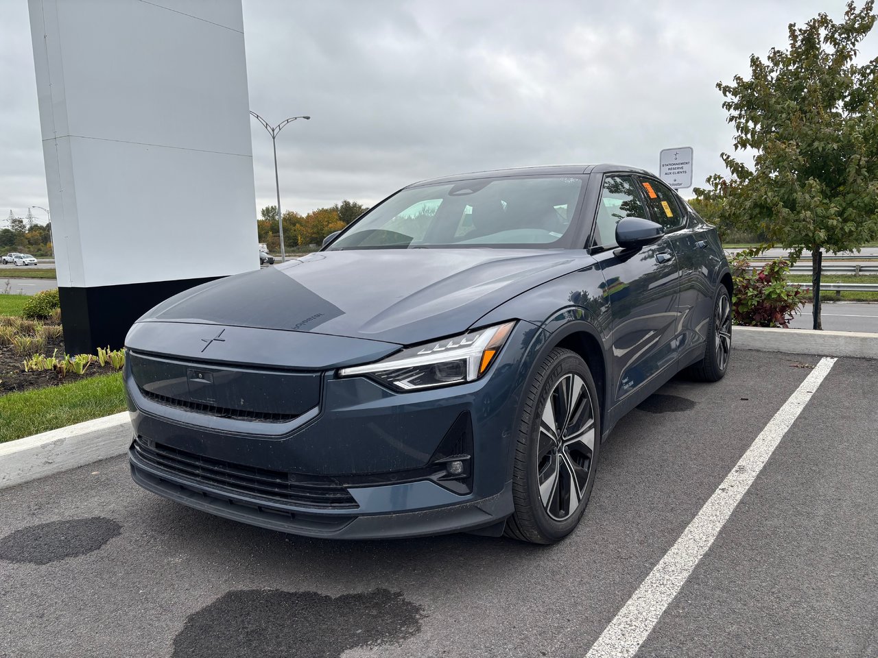 MIDNIGHT METALLIC 2024 Polestar 2 Sedan All-Wheel Drive Automatic