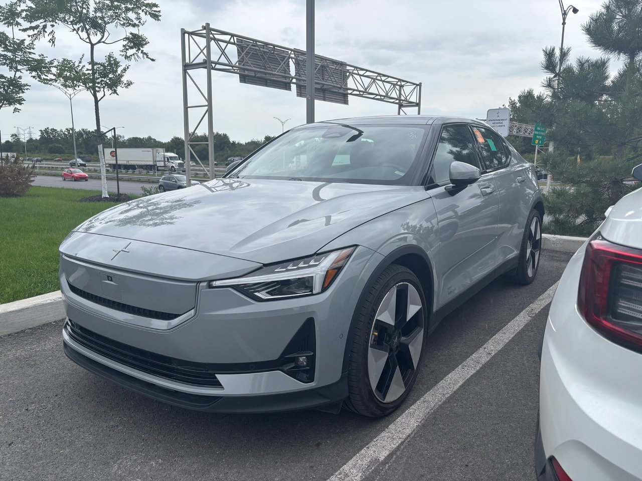 Gray (Vapour Grey) 2025 Polestar 2 Sedan Automatic