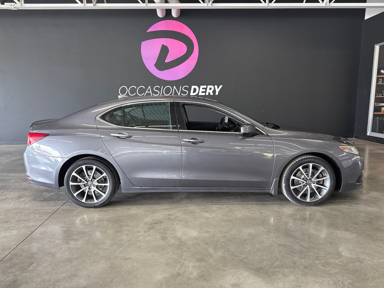 Gray 2017 Acura TLX V6 SH-AWD Sedan Automatic