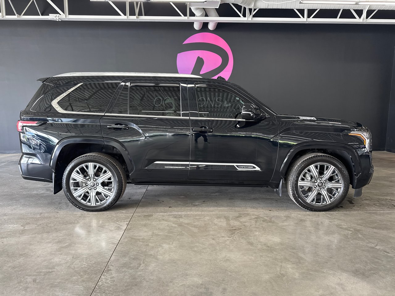 Black 2025 Toyota Sequoia Capstone 4WD SUV / Crossover Four-Wheel Drive Automatic