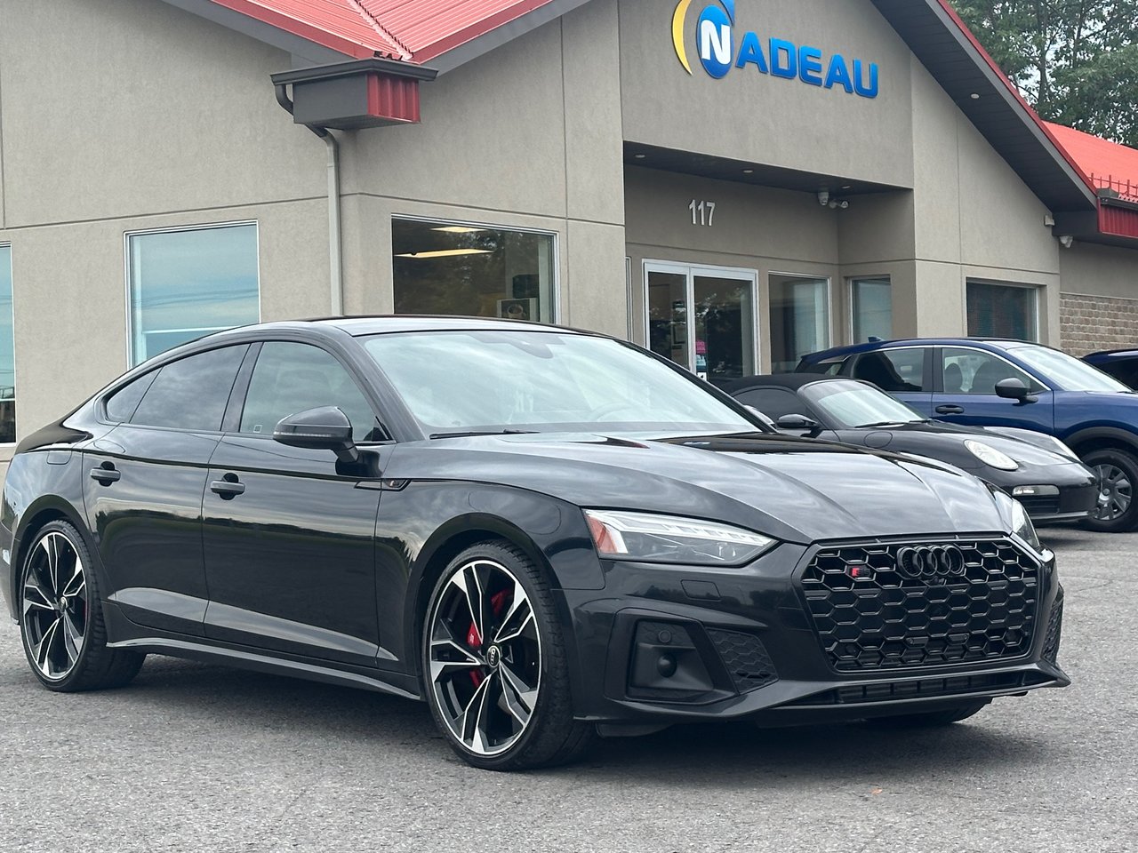 Black 2023 Audi S5 Sportback Sedan  Automatic