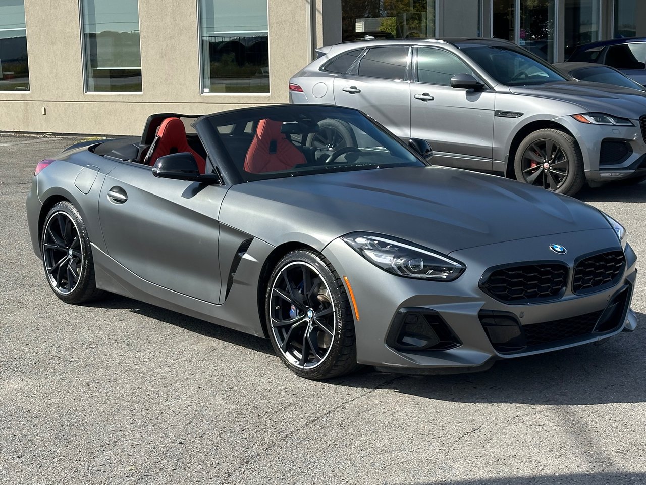 Gray 2023 BMW Z4 Convertible Rear-Wheel Drive Automatic