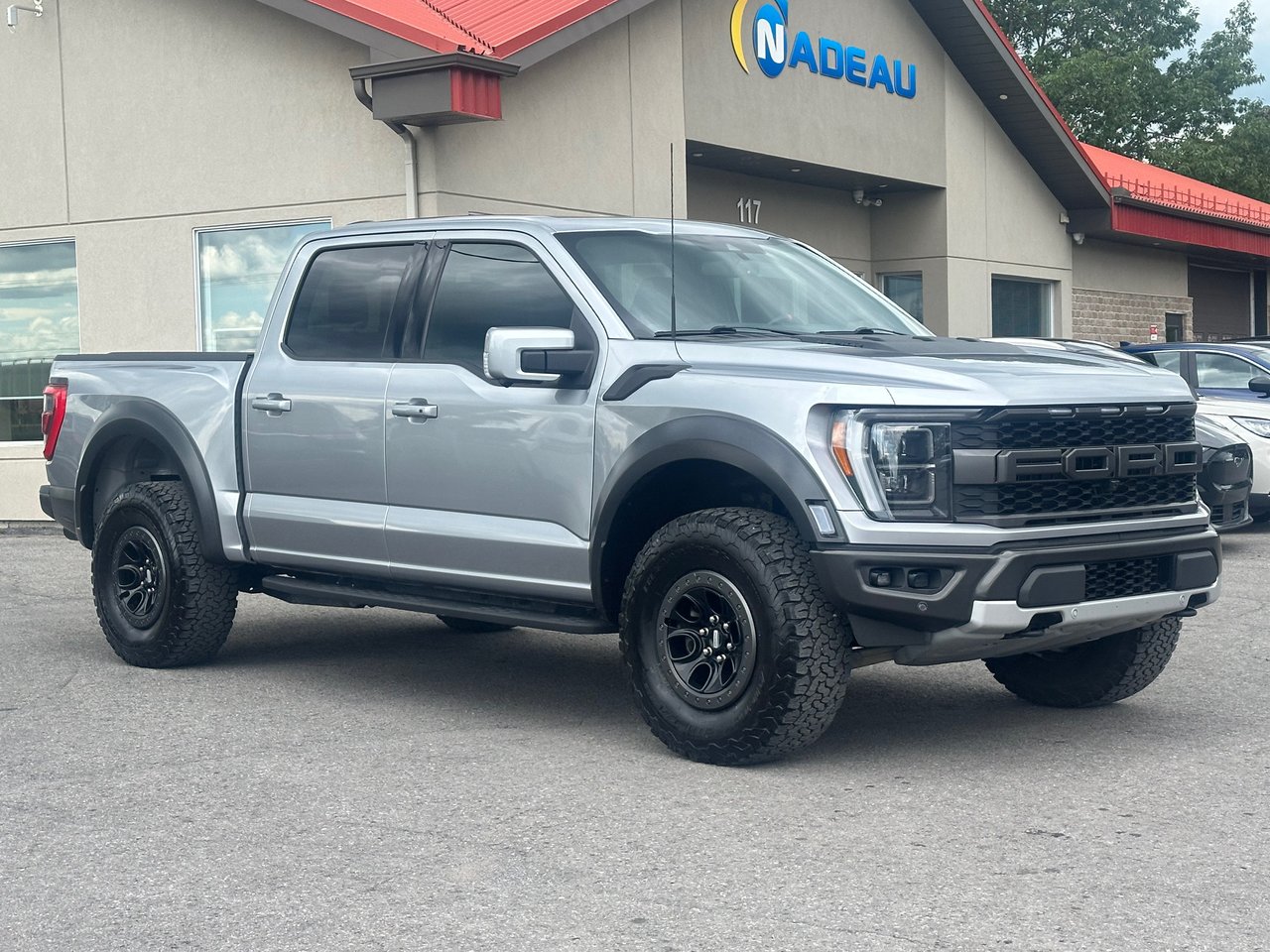 Silver 2023 Ford F-150 Pickup Truck Four-Wheel Drive Automatic