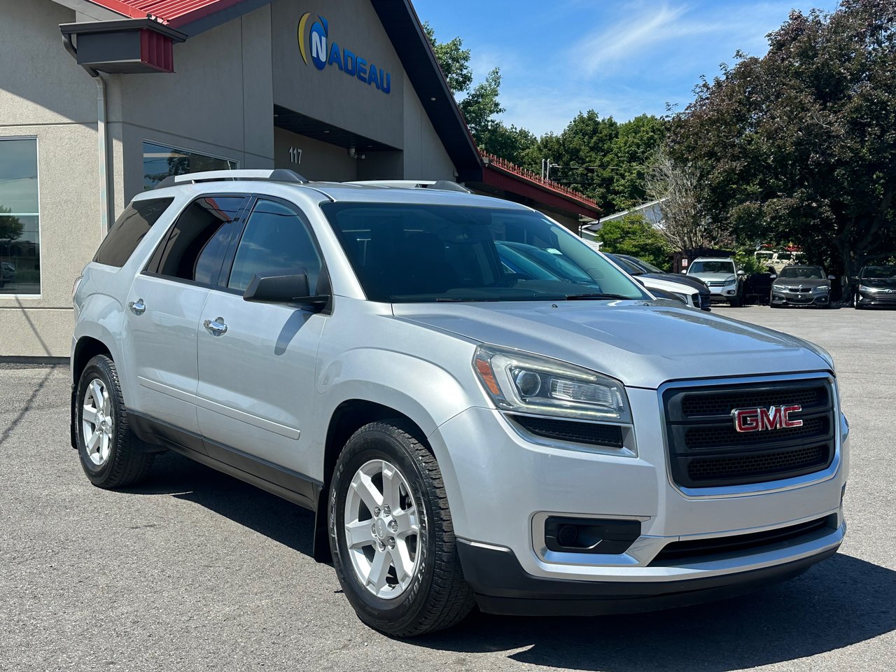Silver 2014 GMC Acadia SUV / Crossover All-Wheel Drive Automatic