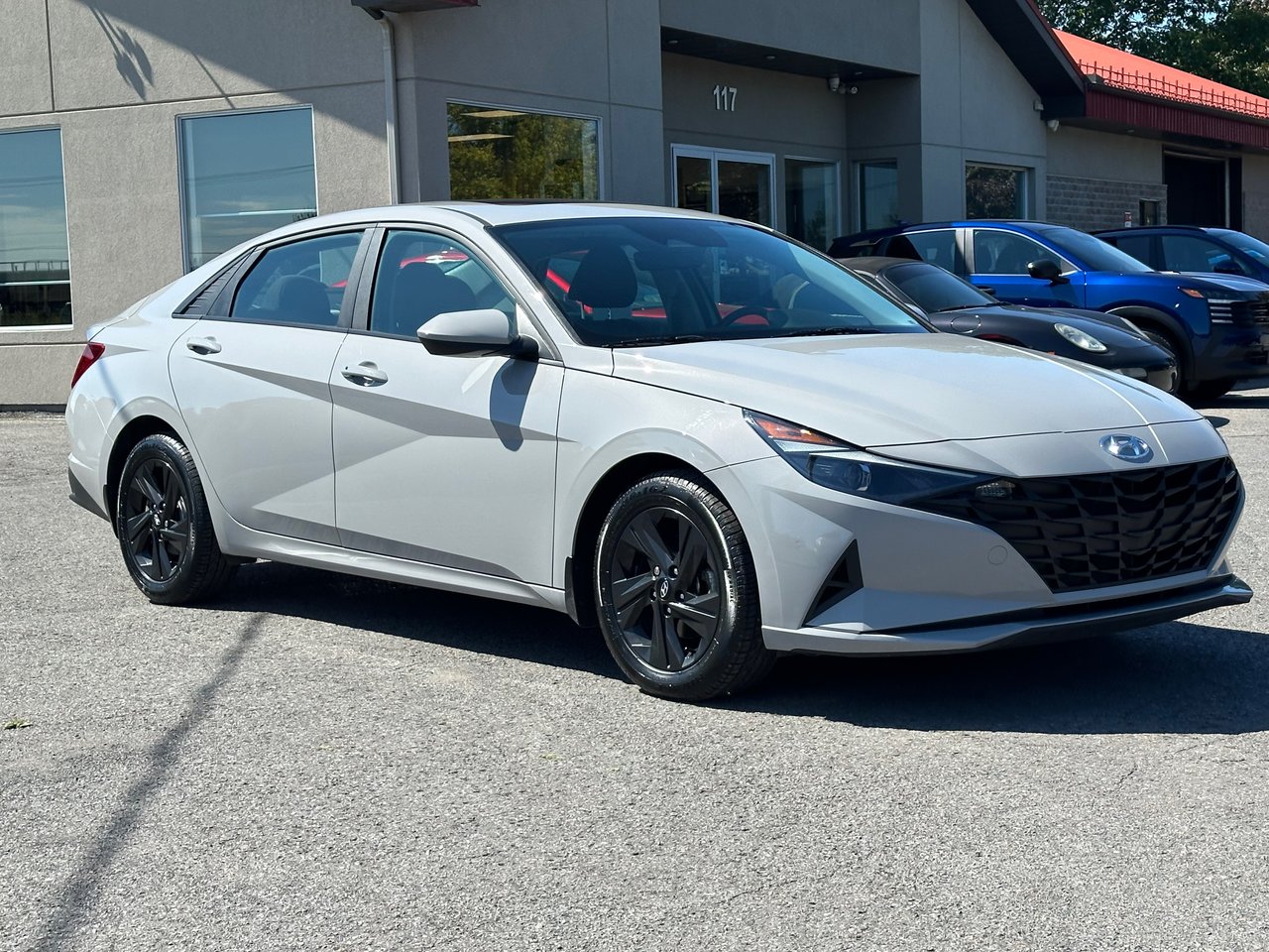 Gray 2023 Hyundai Elantra Sedan  Automatic