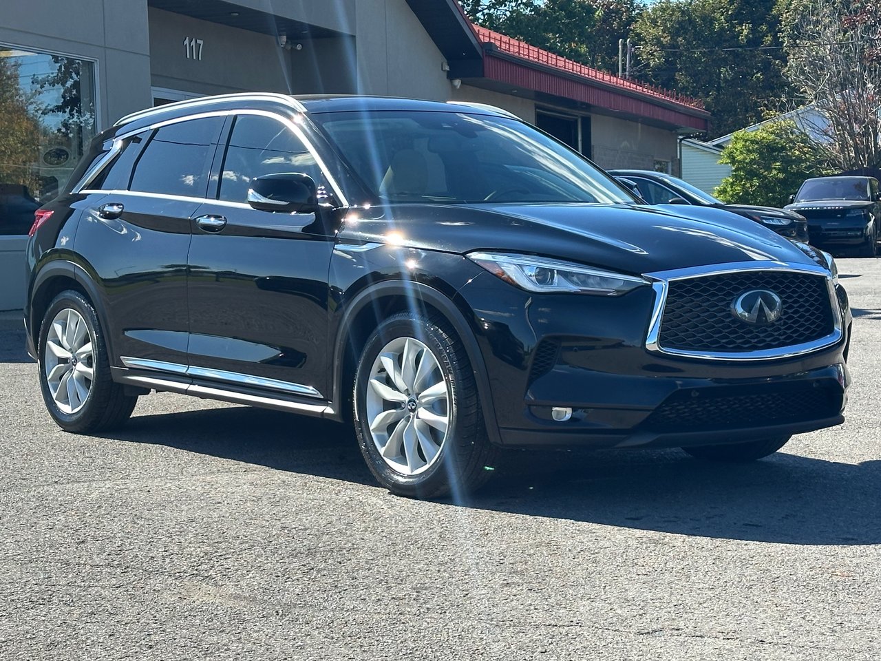Black 2019 INFINITI QX50 SUV / Crossover All-Wheel Drive Automatic