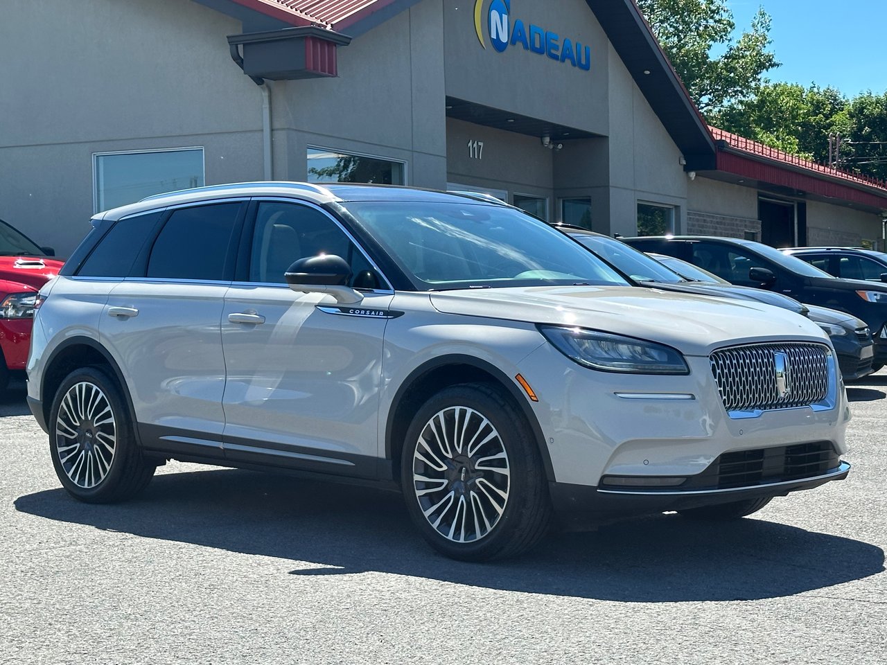 White 2021 Lincoln Corsair Reserve AWD SUV / Crossover All-Wheel Drive Automatic