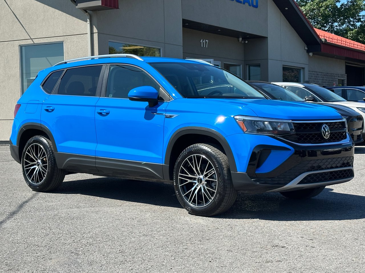 Blue 2024 Volkswagen Taos SUV / Crossover Automatic