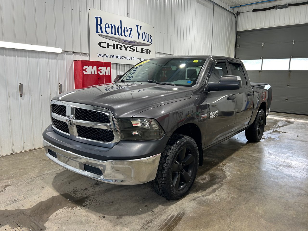 Gray 2014 RAM 1500 Pickup Truck Automatic