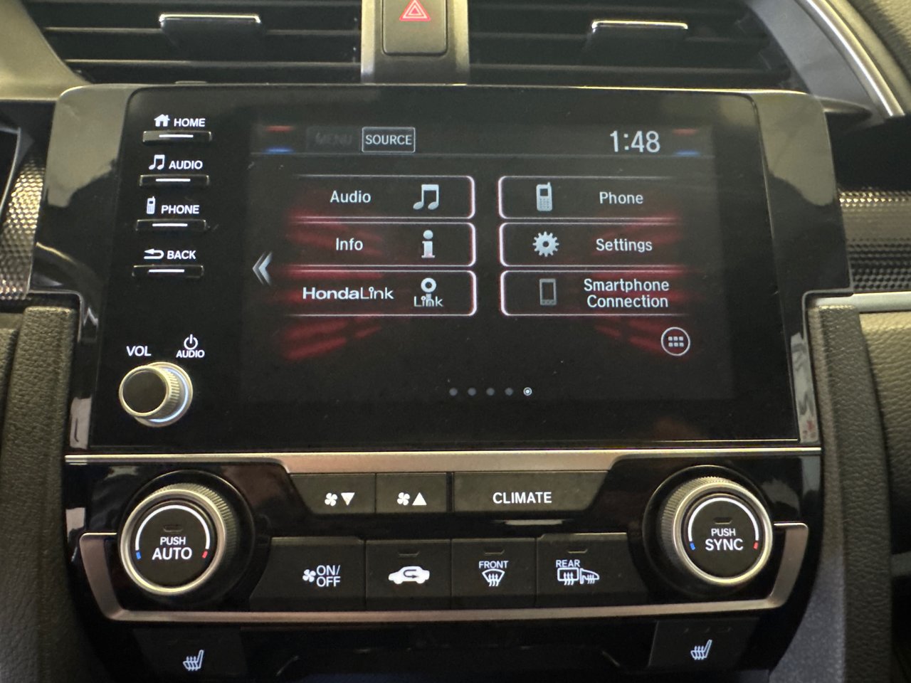 Honda Civic Sedan Sport *BALANCE DE GARANTIE PROLONGÉE* 2019-19