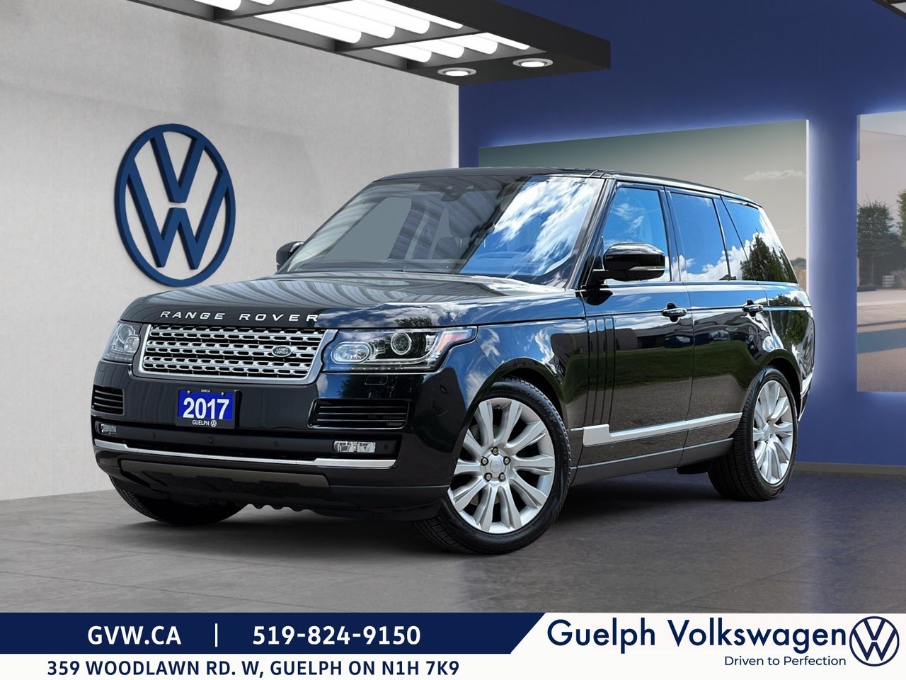 Black 2017 Land Rover Range Rover Td6 HSE 4WD SUV / Crossover All-Wheel Drive Automatic