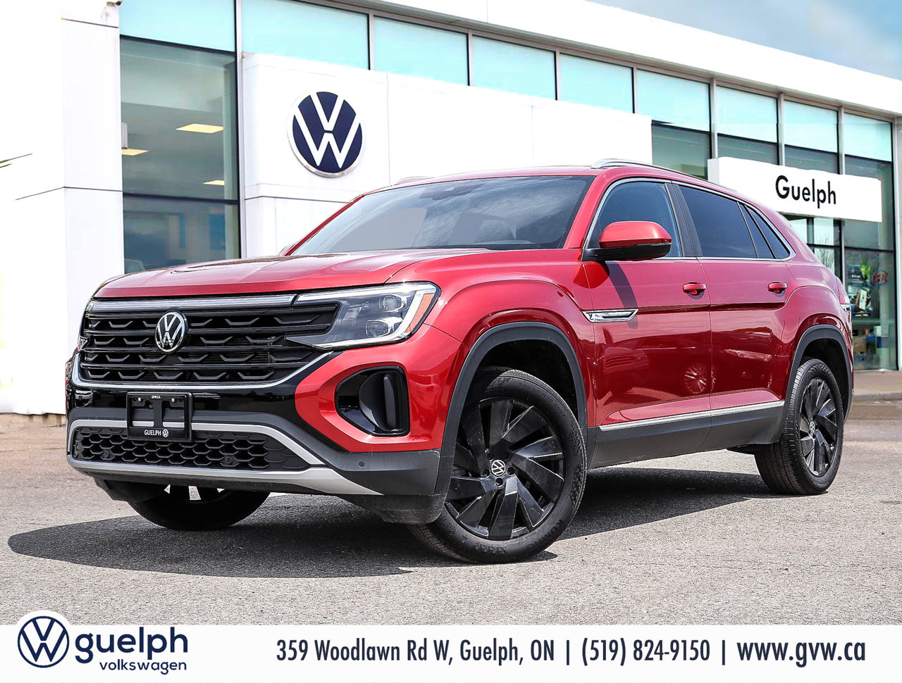 2024 Volkswagen Atlas Cross Sport Highline | No Accidents | Black Alloy Package