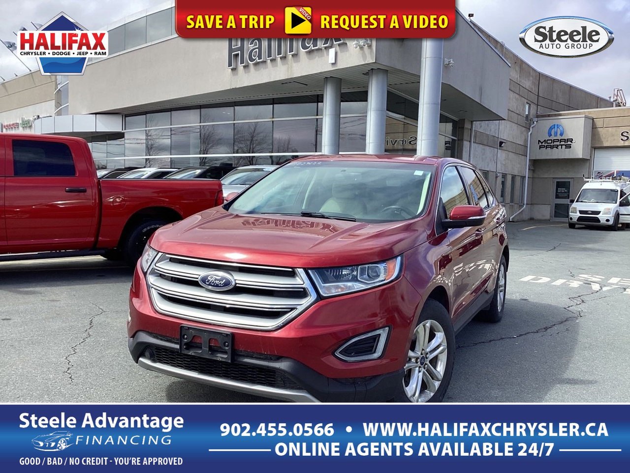 2015 Ford Edge SEL - AWD, LOW KM, HEATED SEATS, BACK UP CAMERA, POWER LIFT GATE-0