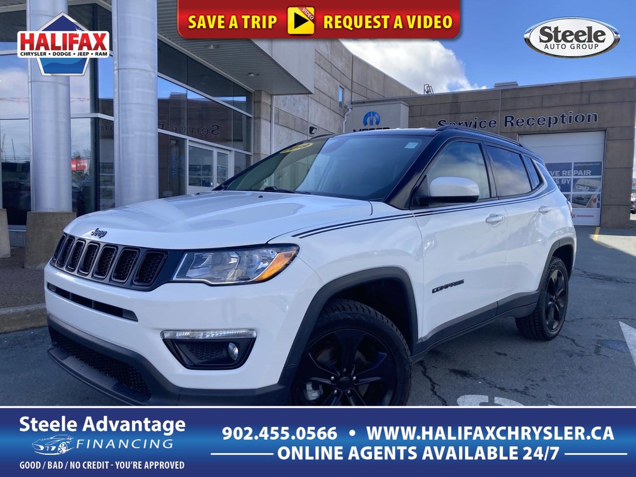 2019 Jeep Compass Altitude  HEATED SEATS AND WHEEL!!-0