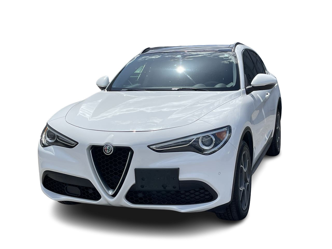 Certified Used 2018 BLANC Alfa Romeo Sport AWD 4X4 + CUIR + TOIT PANO + CLIM BI-ZONE ++ image 15