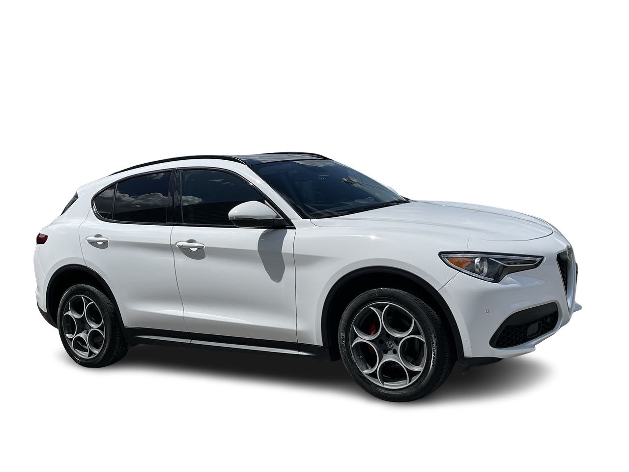 Certified Used 2018 BLANC Alfa Romeo Sport AWD 4X4 + CUIR + TOIT PANO + CLIM BI-ZONE ++ image 11