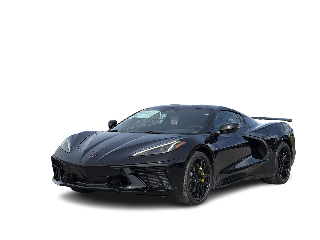 Black 2027 Chevrolet Corvette Coupe Rear-Wheel Drive Automatic