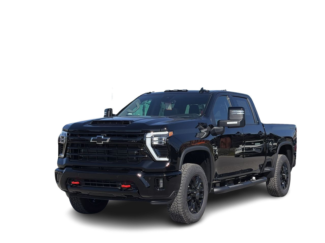 Black 2026 Chevrolet Silverado 2500HD Pickup Truck Four-Wheel Drive Automatic