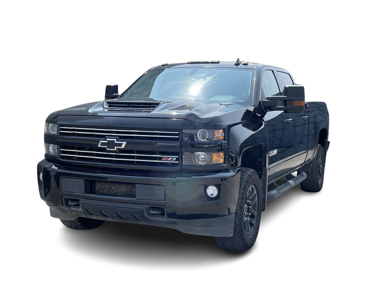 Used 2018 Black Chevrolet LT CREW CAB 4X4 6.6L V8 DURAMAX DIESEL +++++++++++ image 2