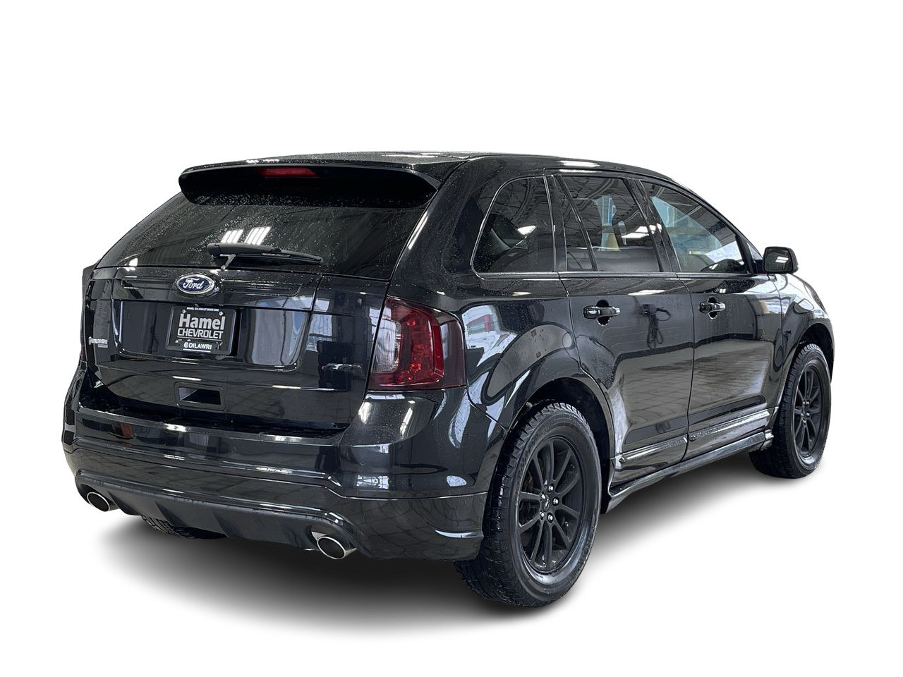 Used 2014 BLACK Ford Sport AWD 4X4 + CLIM BI-ZONE + CRUISE + CUIR +NAVI image 8