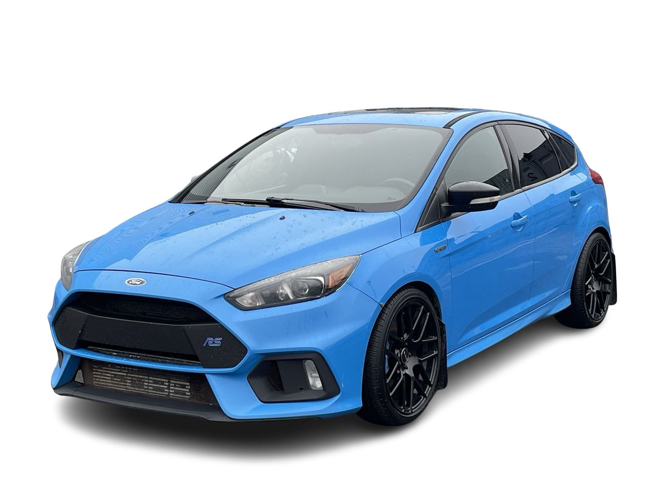 Used 2017 BLUE Ford RS AWD + 2.3L TURBO + TOIT OUVRANT + NAVIGATION ++ image 5