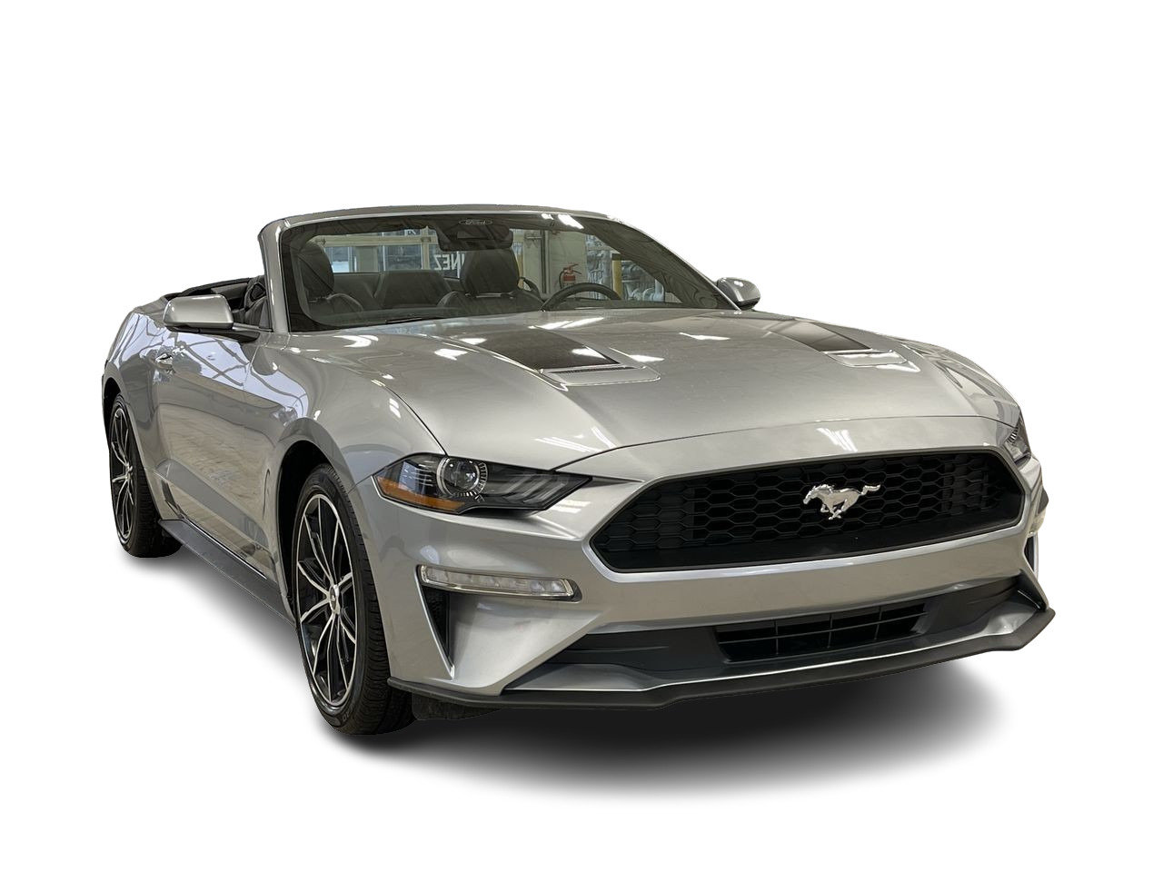 Certified Used 2022 SILVER Ford PREMIUM DECAPOTABLE ECOBOOST+CUIR+NAVI+CAMERA REC+ image 9