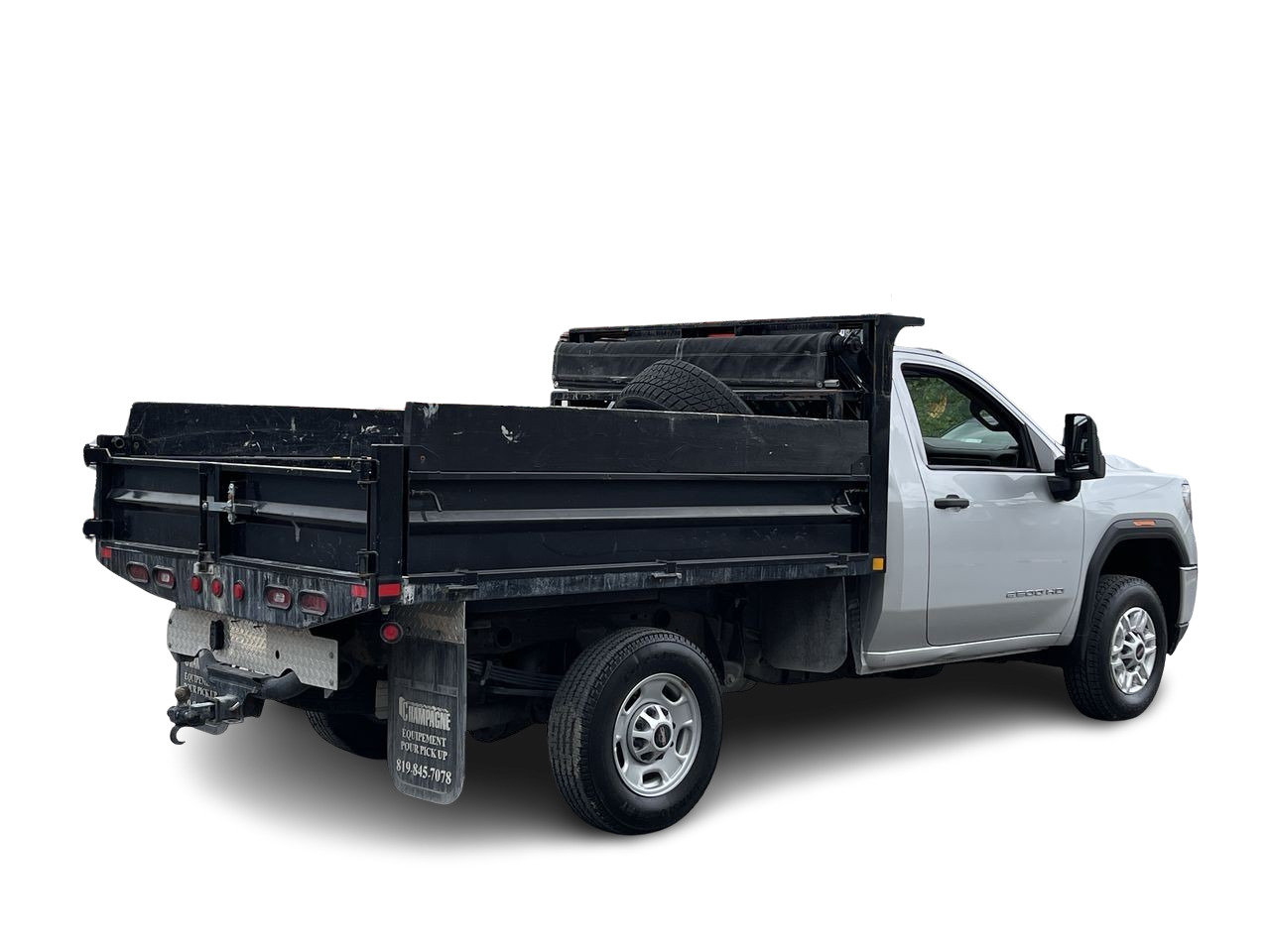 Certified Used 2020 GREY GMC RWD 2X4 + CABINE SIMPLE + 6.6LV8 + DUMPER ++++++++ image 14