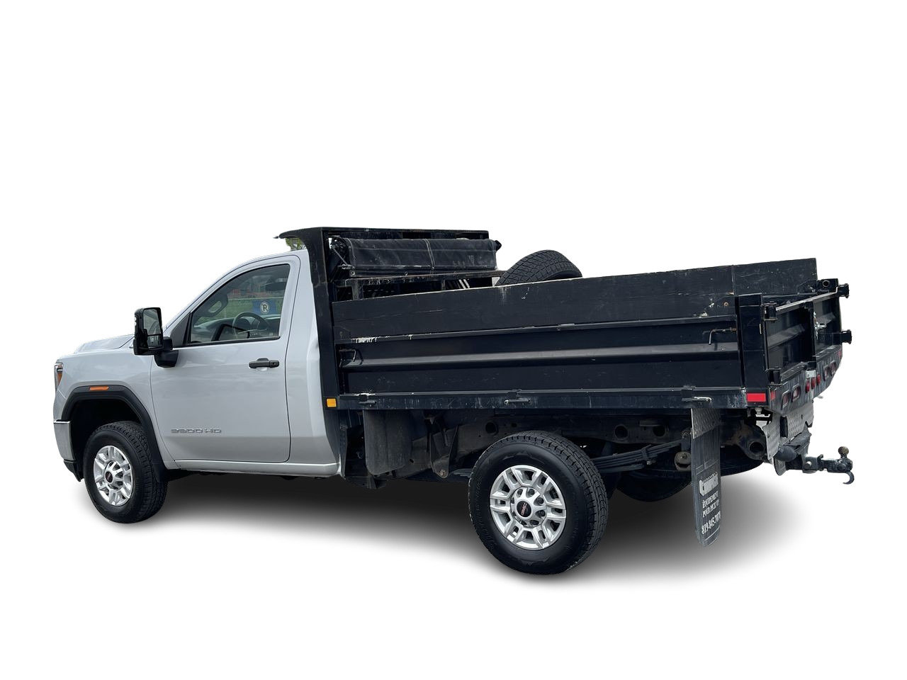 Certified Used 2020 GREY GMC RWD 2X4 + CABINE SIMPLE + 6.6LV8 + DUMPER ++++++++ image 8